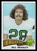1975 Topps Bill Bradley football card