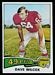 1975 Topps Dave Wilcox football card