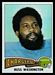 1975 Topps Russ Washington football card