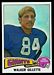 1975 Topps Walker Gillette football card
