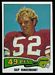 1975 Topps Skip Vanderbundt football card