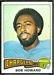 1975 Topps Bob Howard football card