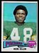 1975 Topps Ken Ellis football card