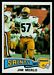 1975 Topps Jim Merlo football card