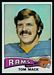 1975 Topps Tom Mack football card