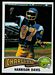 1975 Topps Harrison Davis football card