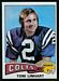 1975 Topps Toni Linhart football card