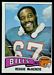 1975 Topps Reggie McKenzie football card