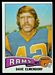 1975 Topps Dave Elmendorf football card