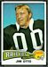 1975 Topps Jim Otto football card