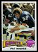 1975 Topps Pat Hughes football card