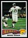 1975 Topps Mirro Roder football card