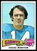 1975 Topps Craig Morton football card