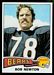 1975 Topps Bob Newton football card