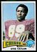 1975 Topps Otis Taylor football card