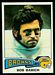 1975 Topps football card #82: Bob Babich