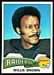 1975 Topps Willie Brown football card