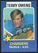 1975 Wonder Bread Terry Owens football card