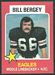 1975 Wonder Bread Bill Bergey football card