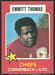 1975 Wonder Bread Emmitt Thomas football card
