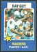 1975 Wonder Bread Ray Guy football card