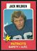 1975 Wonder Bread football card #23: Jack Mildren