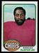 1976 Topps MacArthur Lane football card