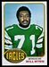 1976 Topps Will Wynn football card