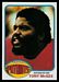 1976 Topps Tony McGee football card