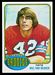1976 Topps Bill Van Heusen football card