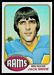 1976 Topps Jack Snow football card