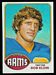 1976 Topps Bob Klein football card