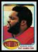 1976 Topps football card #47: Ray Hamilton
