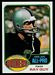 1976 Topps football card #50: Ray Guy