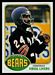 1976 Topps Virgil Livers football card