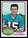 1976 Topps Earl Morrall football card