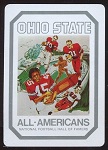 1979 Ohio State Greats football playing card back