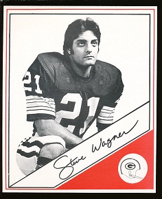 1979 Open Pantry Steve Wagner football card