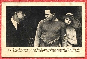 1926 Shotwell Red Grange football card