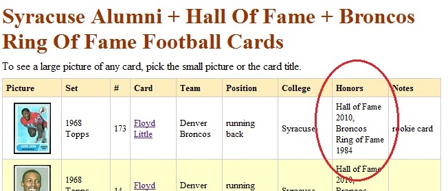Vintage Football Card Gallery Search Results Page Vintage Football Card Gallery Search Results Page
