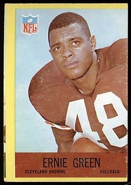 Miscut 1967 Philadelphia Enrie football card