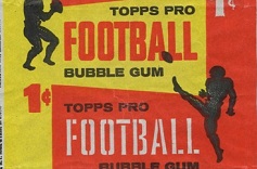 1958 Topps 1 cent football card wrapper