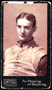 John Dunlop 1894 Mayo Cut Plug football card John Dunlop 1894 Mayo Cut Plug football card