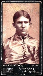 John Greenway 1894 Mayo Cut Plug football card