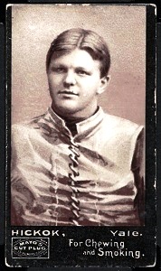 William Hickok 1894 Mayo Cut Plug football card