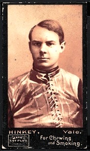 Frank Hinkey 1894 Mayo Cut Plug football card