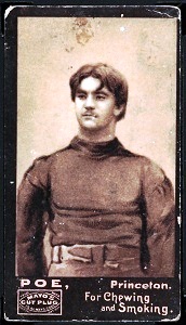 Neilson Poe 1894 Mayo Cut Plug football card