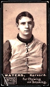 Bert Waters 1894 Mayo Cut Plug football card