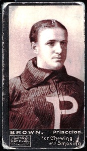 H.D. Brown 1894 Mayo Cut Plug football card