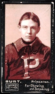 Burt 1894 Mayo Cut Plug football card